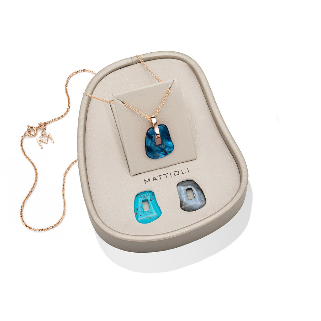 Puzzle small pendant 3 colours