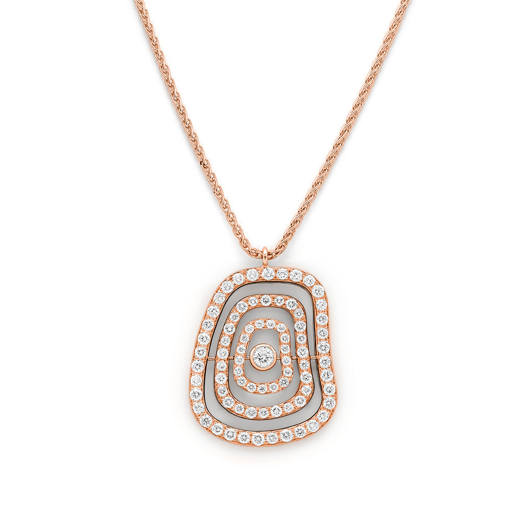 Puzzle Diamonds pendant