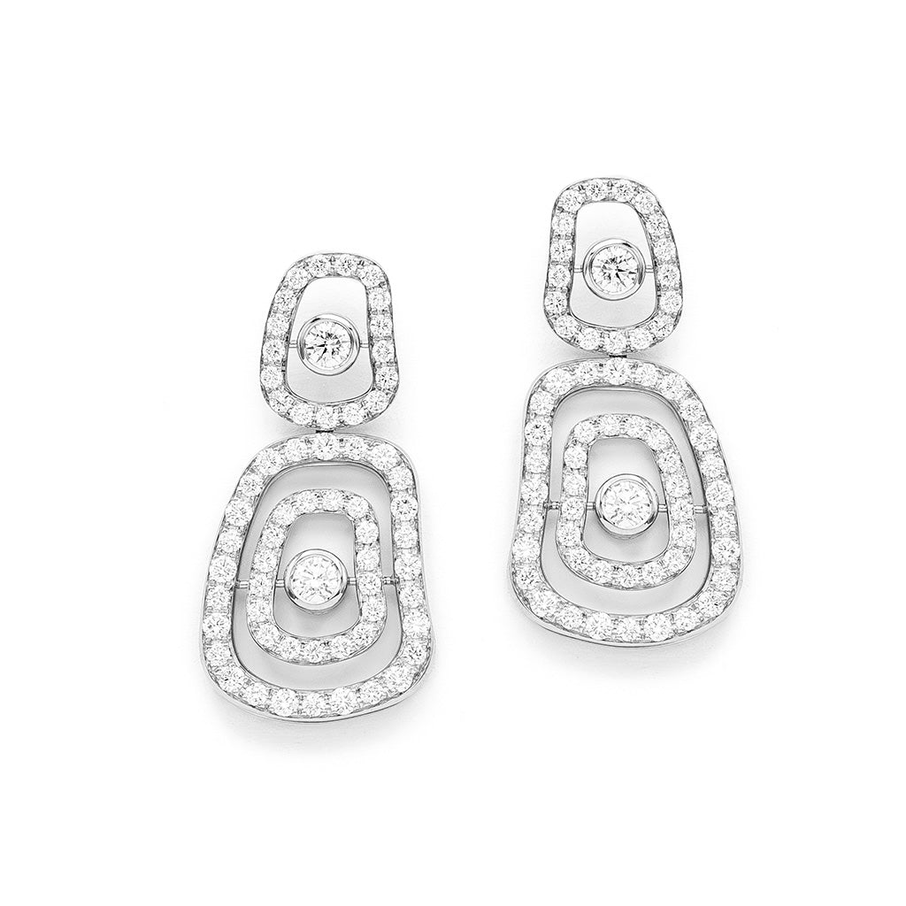 Puzzle Diamonds earrings