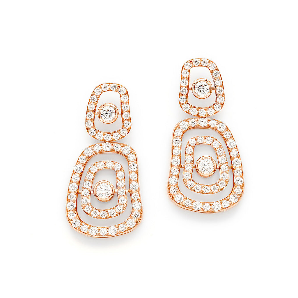 Puzzle Diamonds earrings