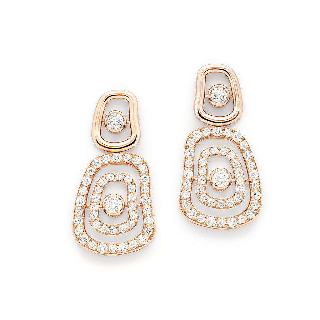 Puzzle Diamonds earrings