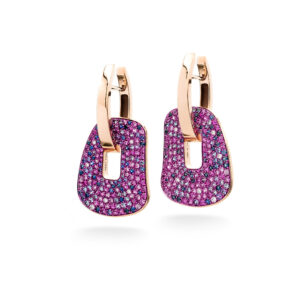 Puzzle Arlecchino medium earrings
