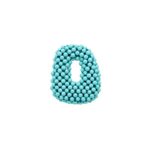Puzzle medium element Turquoise beads