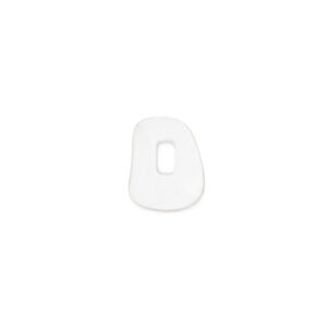 Puzzle small element White Ceramic
