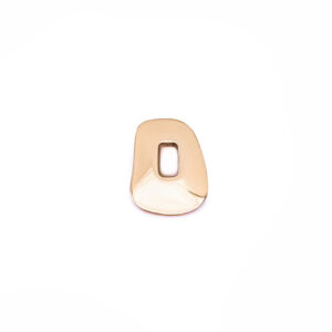 Puzzle small element Ceramic in rose gold color