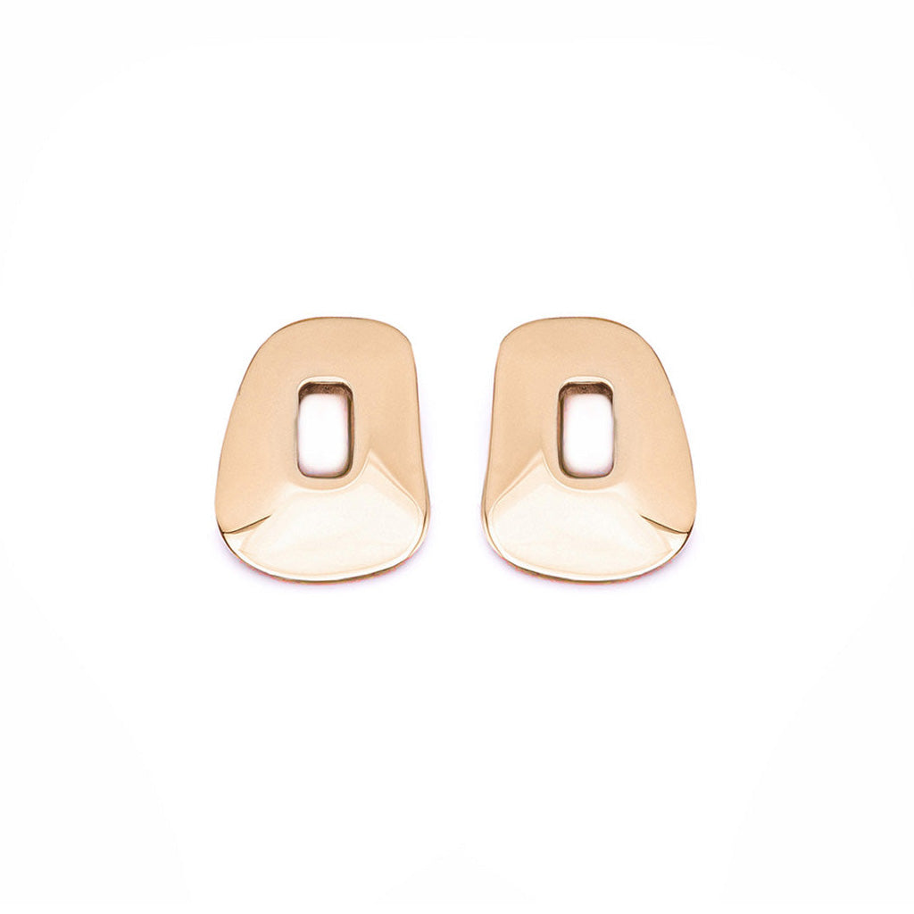 Puzzle small element Ceramic in rose gold color