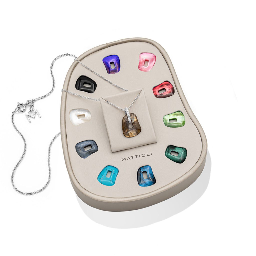 Puzzle small pendant 11 colours