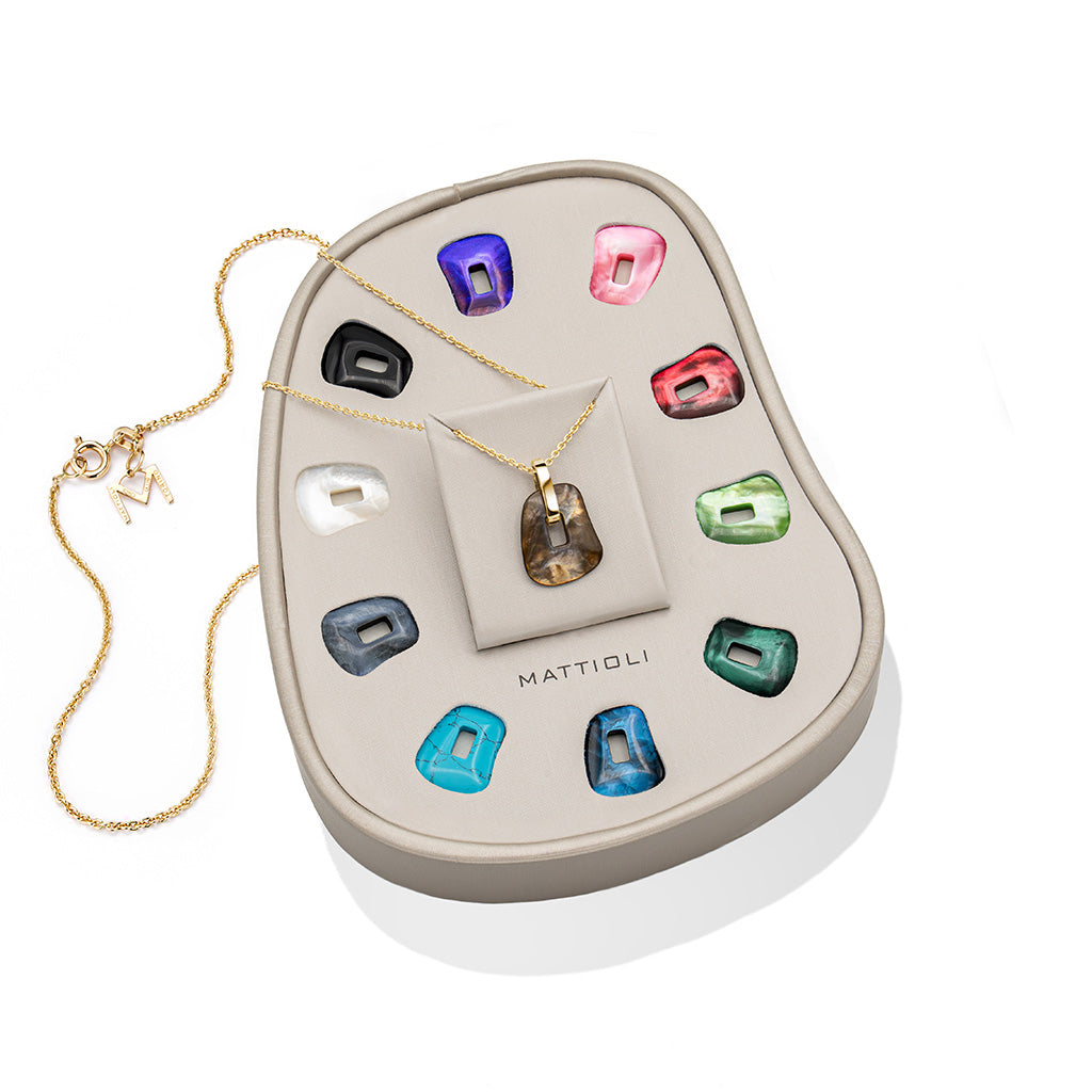 Puzzle small pendant 11 colours